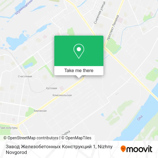 Завод Железобетонных Конструкций 1 map