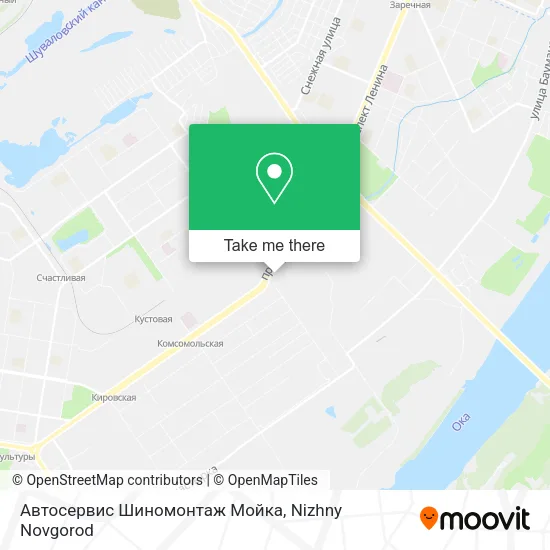 Автосервис Шиномонтаж Мойка map