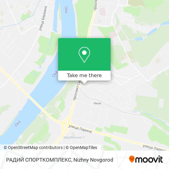 РАДИЙ СПОРТКОМПЛЕКС map