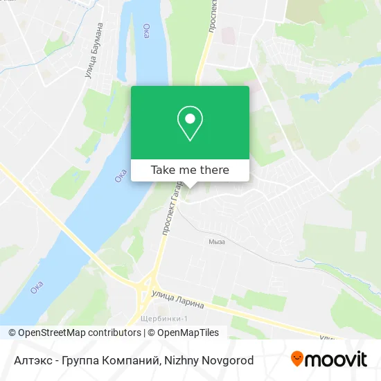 Алтэкс - Группа Компаний map