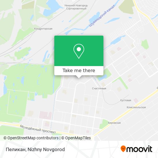 Пеликан map