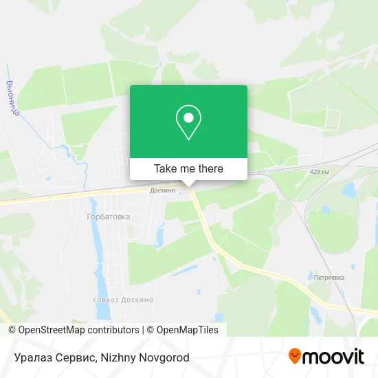 Уралаз Сервис map