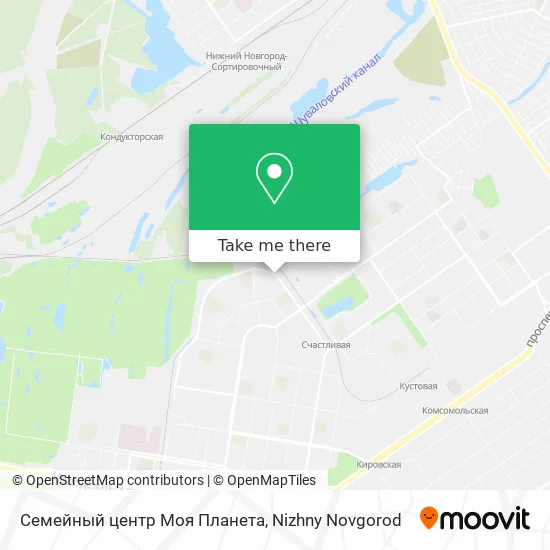 Семейный центр Моя Планета map