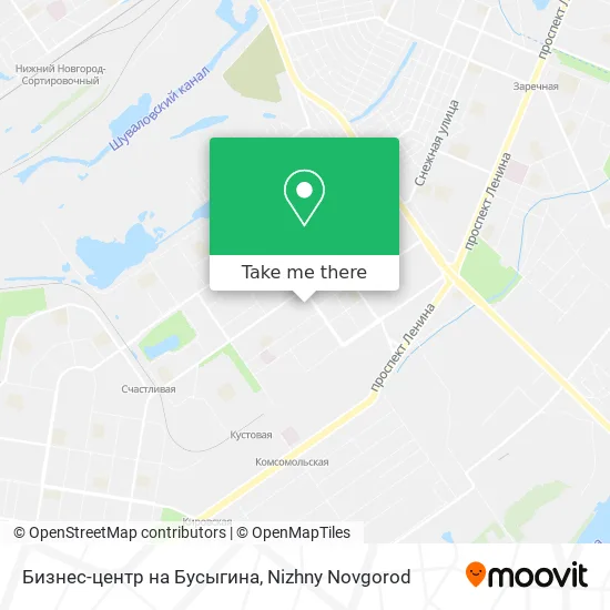 Бизнес-центр на Бусыгина map