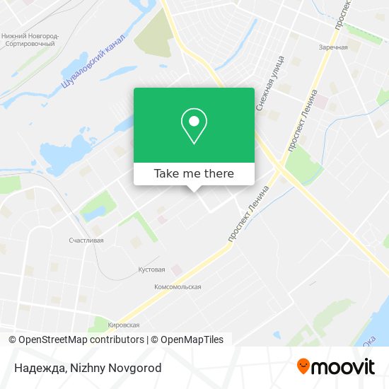 Надежда map