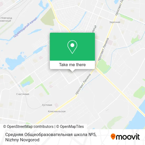 Средняя Общеобразовательная школа №5 map