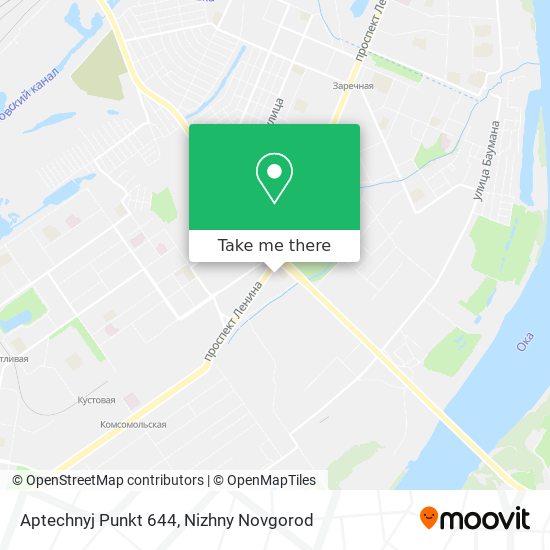 Aptechnyj Punkt 644 map