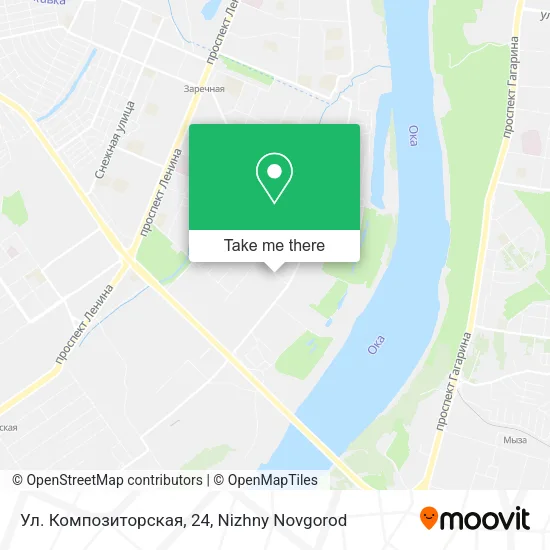 Ул. Композиторская, 24 map