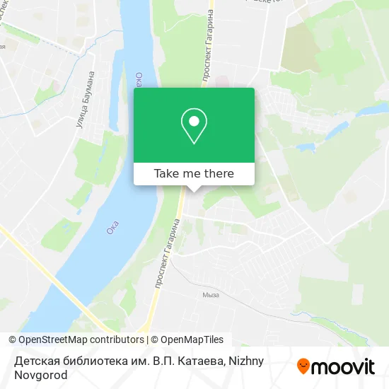 Детская библиотека им. В.П. Катаева map