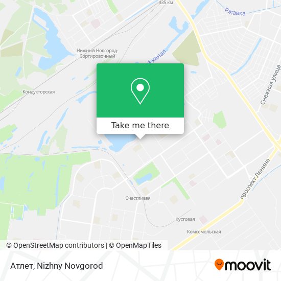 Атлет map