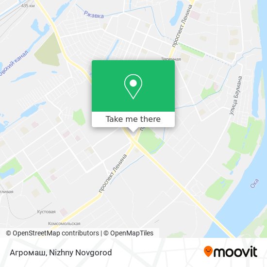 Агромаш map