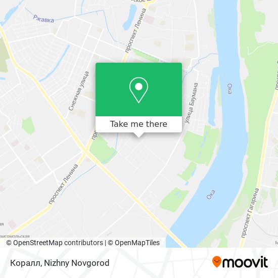 Коралл map