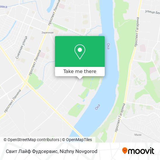Свит Лайф Фудсервис map