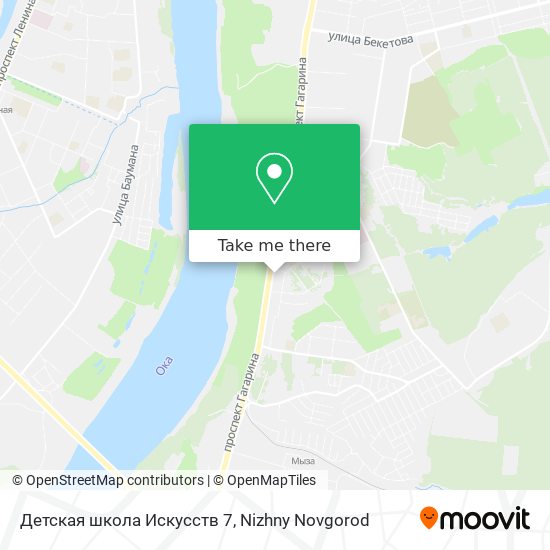 Детская школа Искусств 7 map
