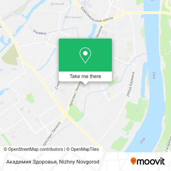 Академия Здоровья map