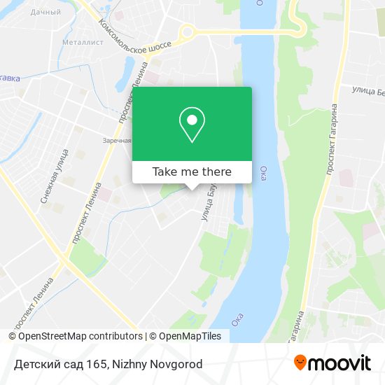 Детский сад 165 map