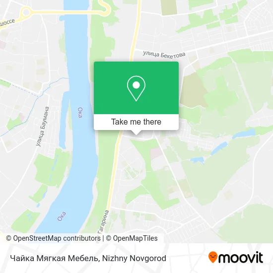 Чайка Мягкая Мебель map