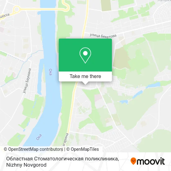 Областная Стоматологическая поликлиника map