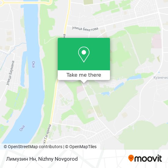 Лимузин Нн map