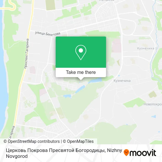 Церковь Покрова Пресвятой Богородицы map