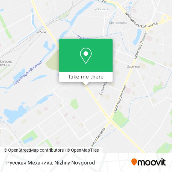 Русская Механика map