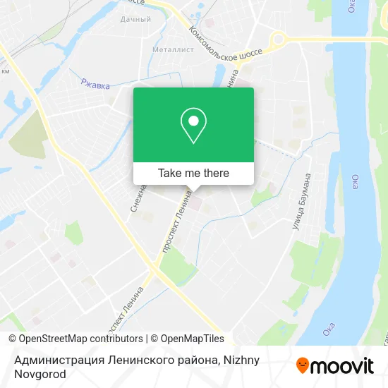 Администрация Ленинского района map