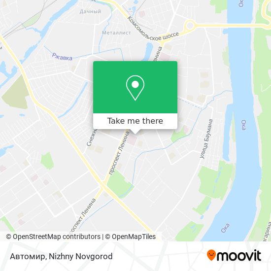 Автомир map