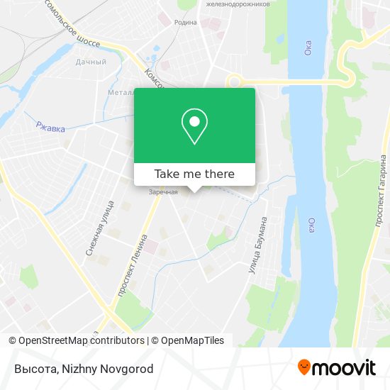 Высота map