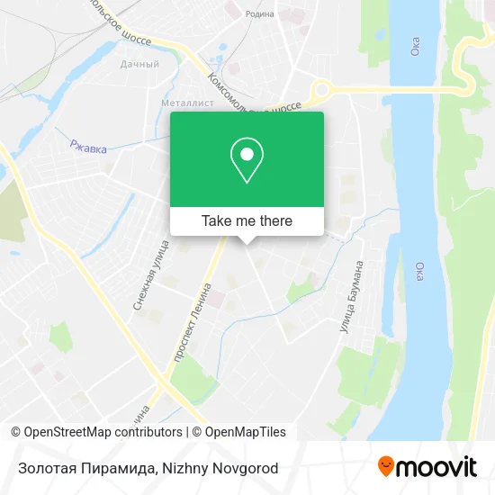 Золотая Пирамида map