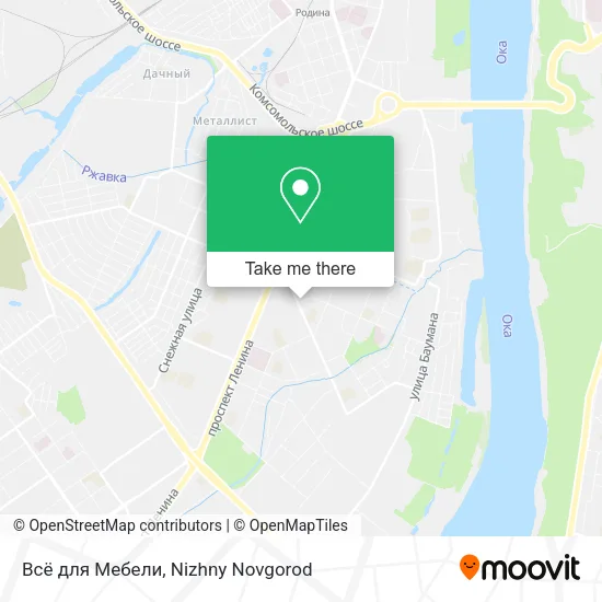 Всё для Мебели map