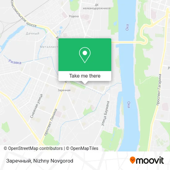 Заречный map