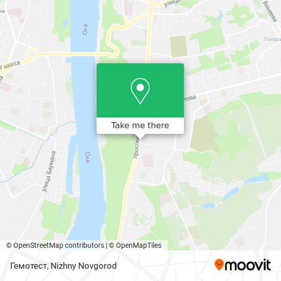 Гемотест map
