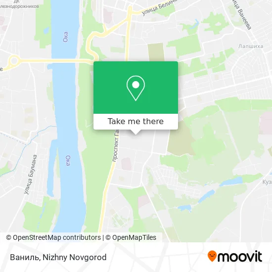 Ваниль map