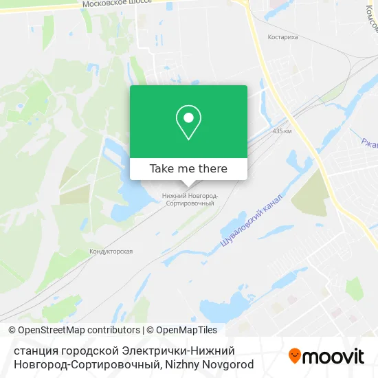 станция городской Электрички-Нижний Новгород-Сортировочный map