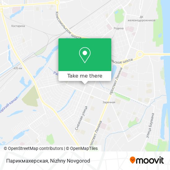 Парикмахерская map