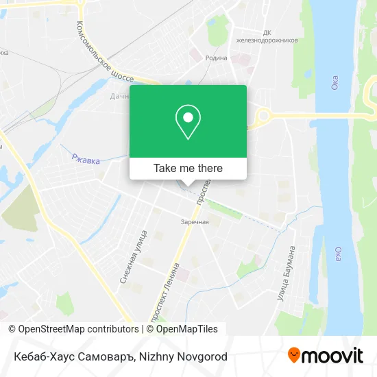 Кебаб-Хаус Самоваръ map