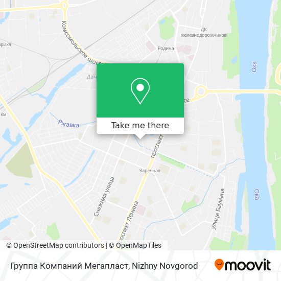 Группа Компаний Мегапласт map