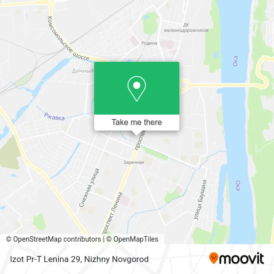 Izot Pr-T Lenina 29 map