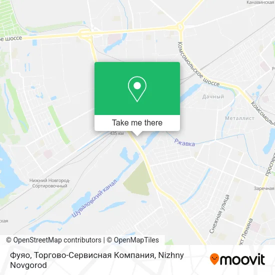 Фуяо, Торгово-Сервисная Компания map