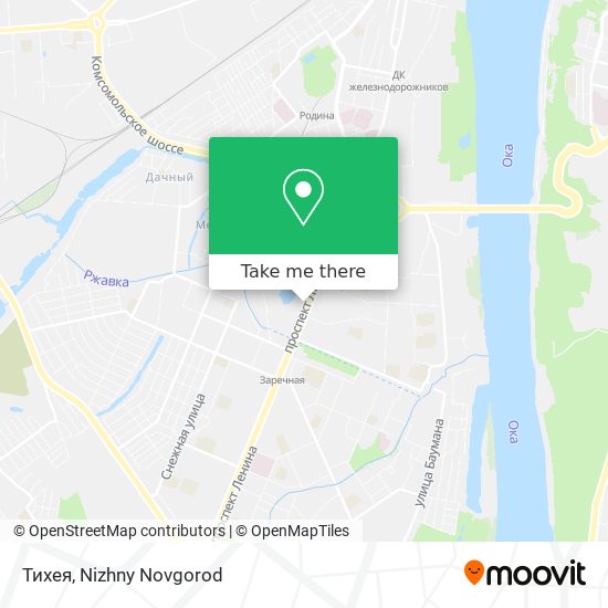 Тихея map