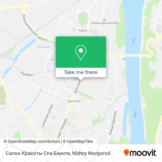 Салон Красоты Спа Баунти map