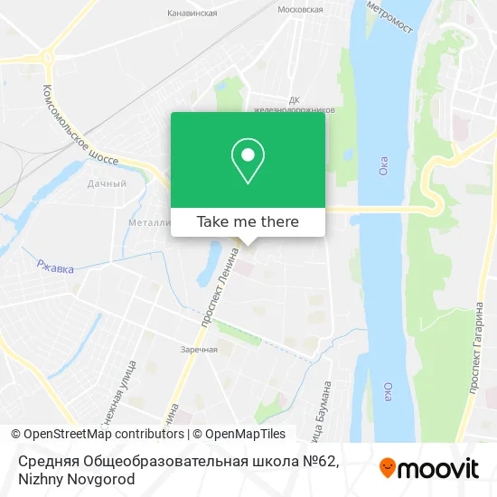 Средняя Общеобразовательная школа №62 map