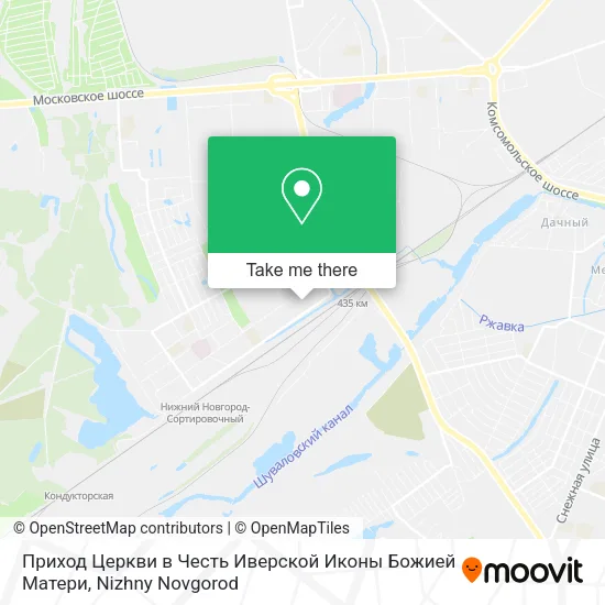 Приход Церкви в Честь Иверской Иконы Божией Матери map
