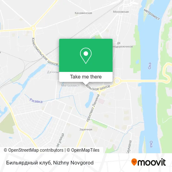 Бильярдный клуб map