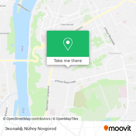 Эколайф map