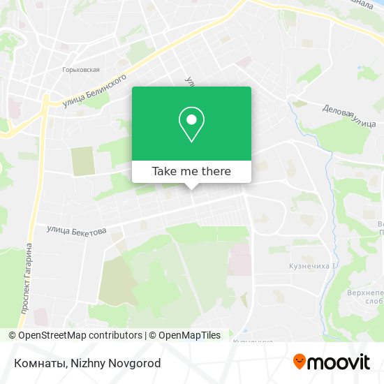 Комнаты map