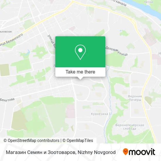 Магазин Семян и Зоотоваров map