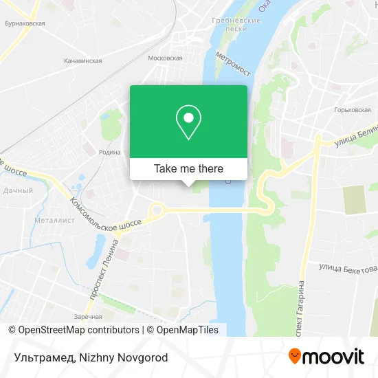 Ультрамед map