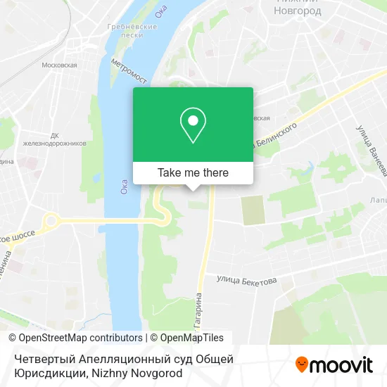 Четвертый Апелляционный суд Общей Юрисдикции map