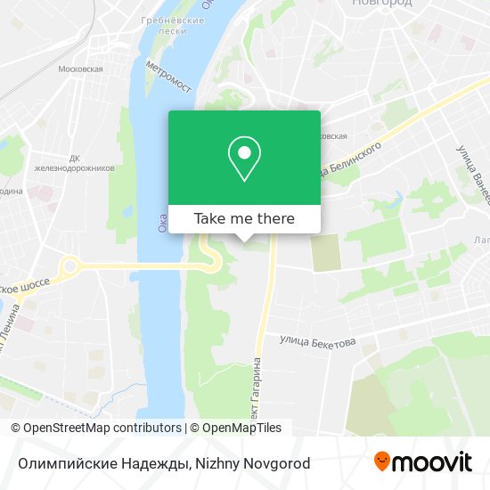 Олимпийские Надежды map